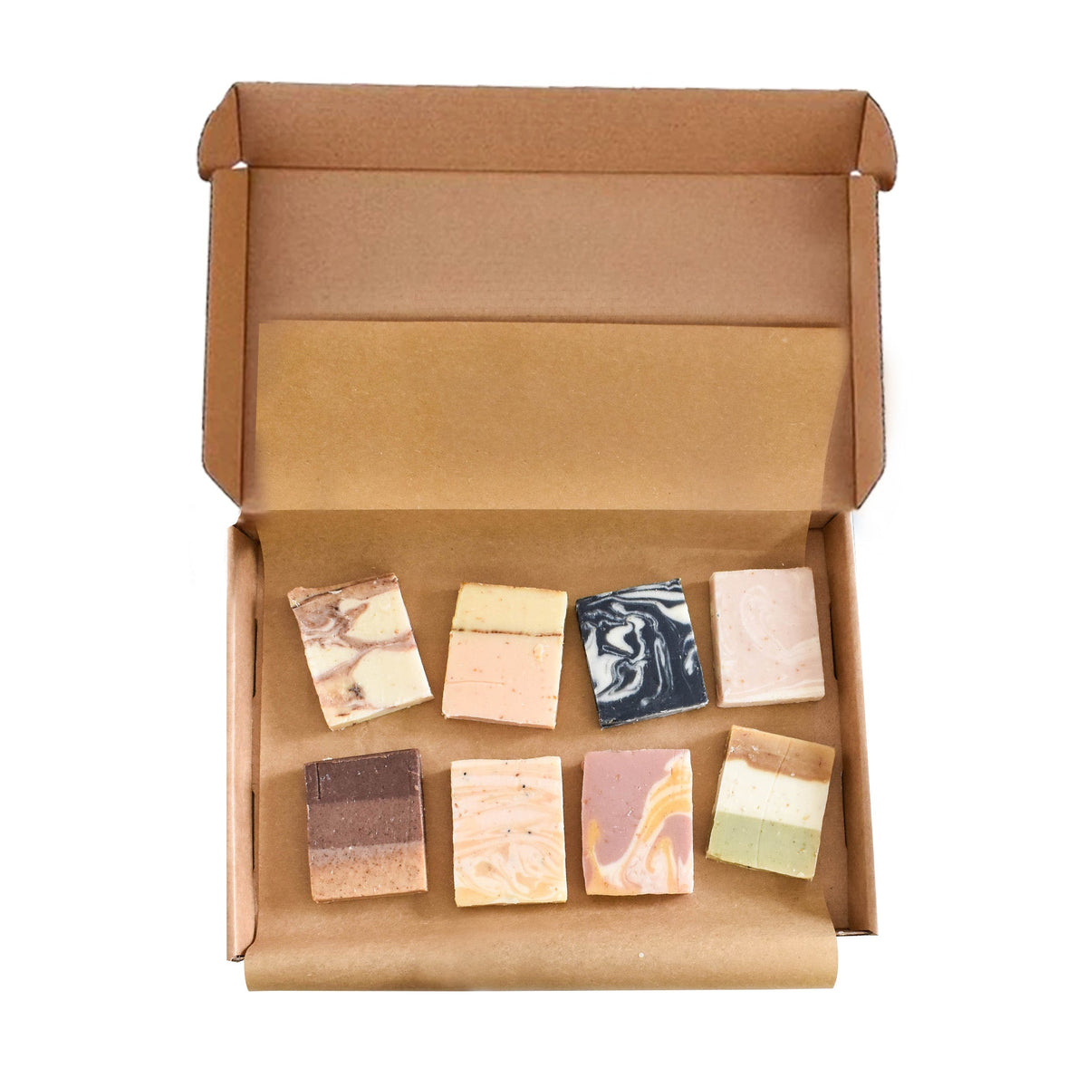 Soap Sampler Gift Set – 8 × 15g Handmade Mini Soaps