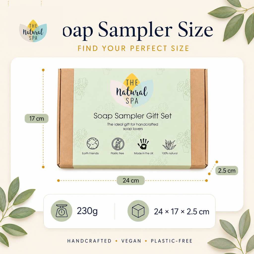 Soap Sampler Gift Set – 8 × 15g Handmade Mini Soaps