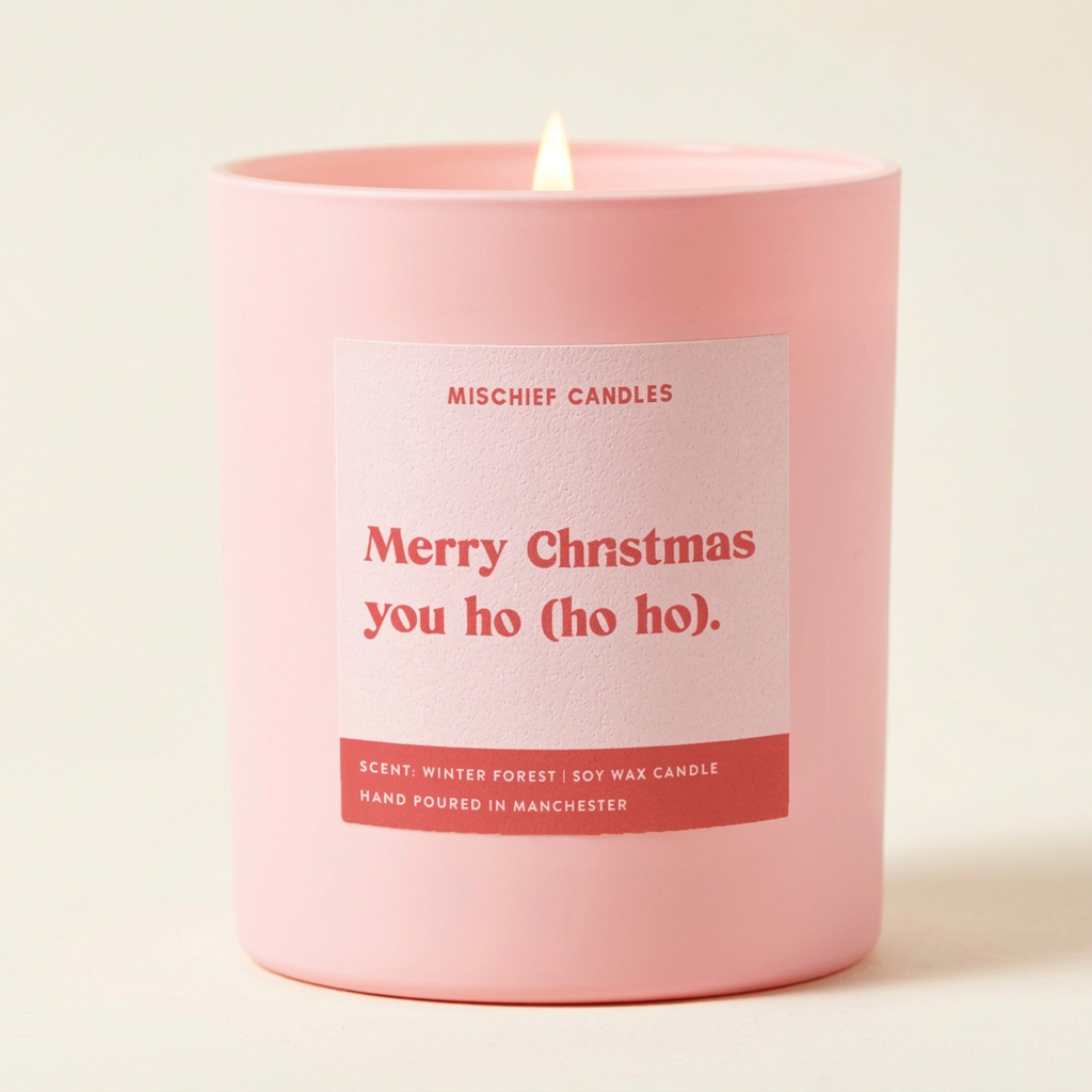 Christmas candle picture