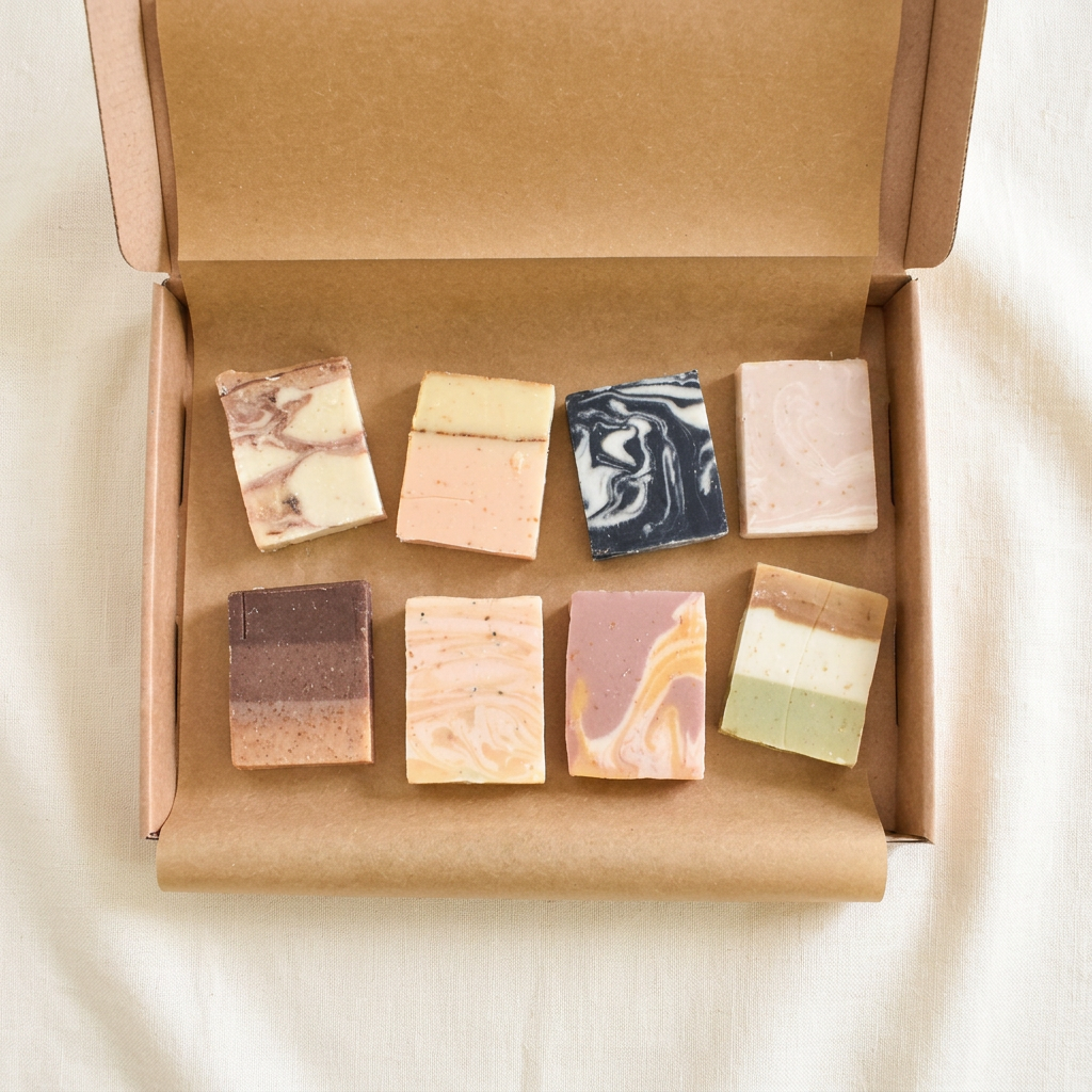 Soap sampler gift set picture